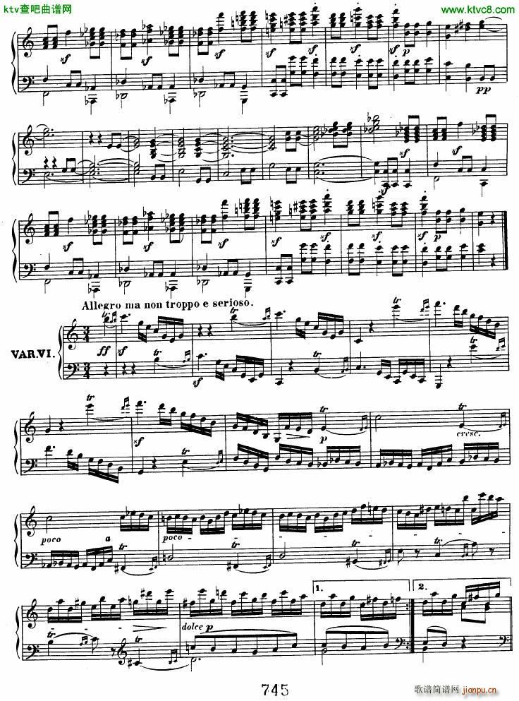 Beethoven op 120 Diabelli Variations()5