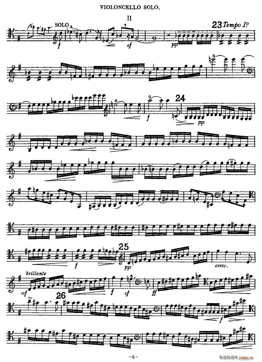 Edward Elgar Concerto e Minor Op85 For Cello(ʮּ)6