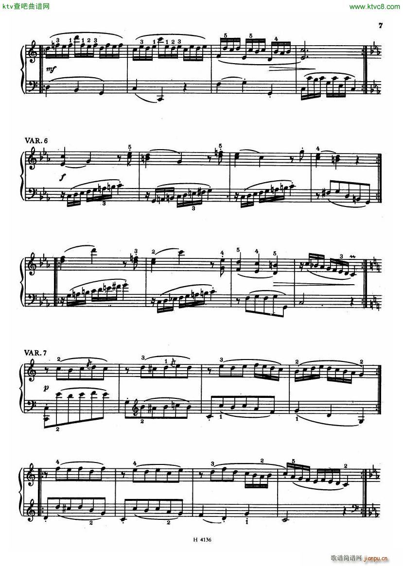 Czech piano variations from 18th century()5
