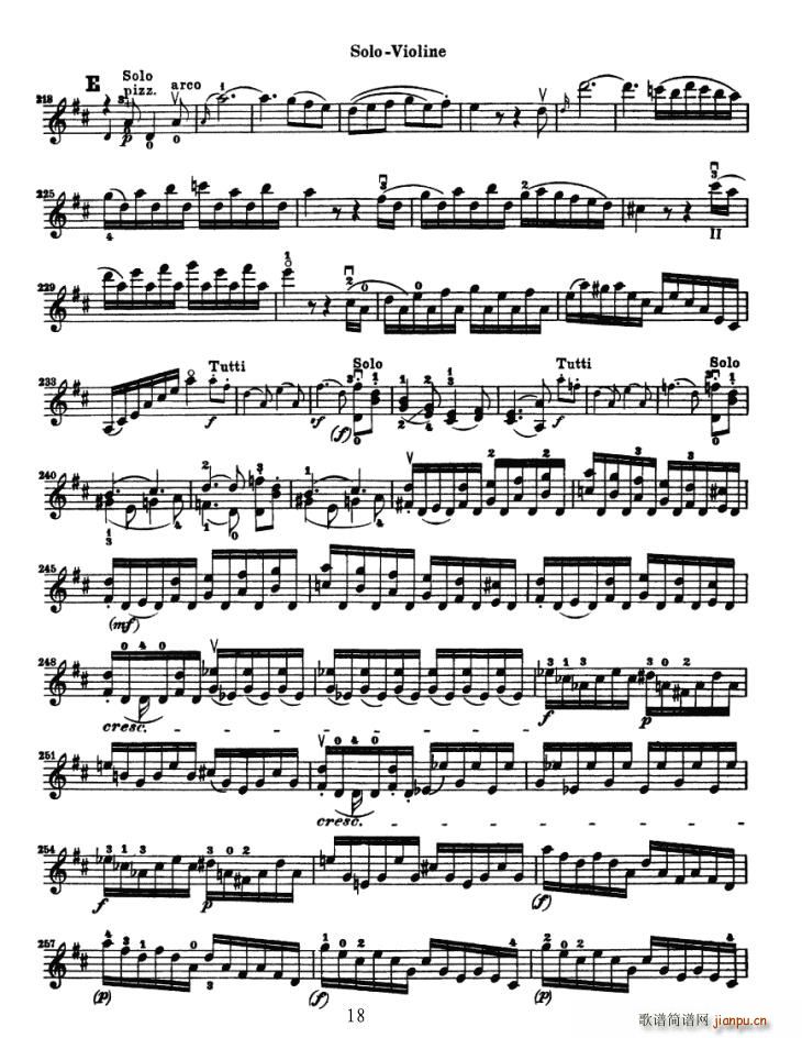 Konzert fur Violine(С)18