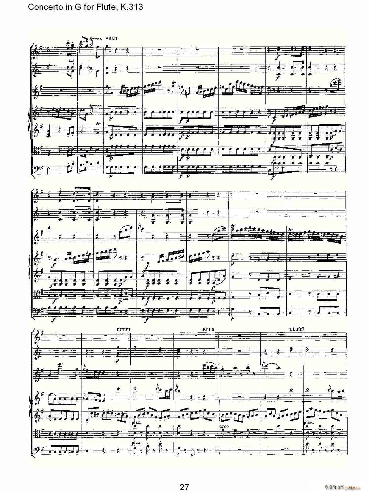 Concerto in G for Flute, K.313()28