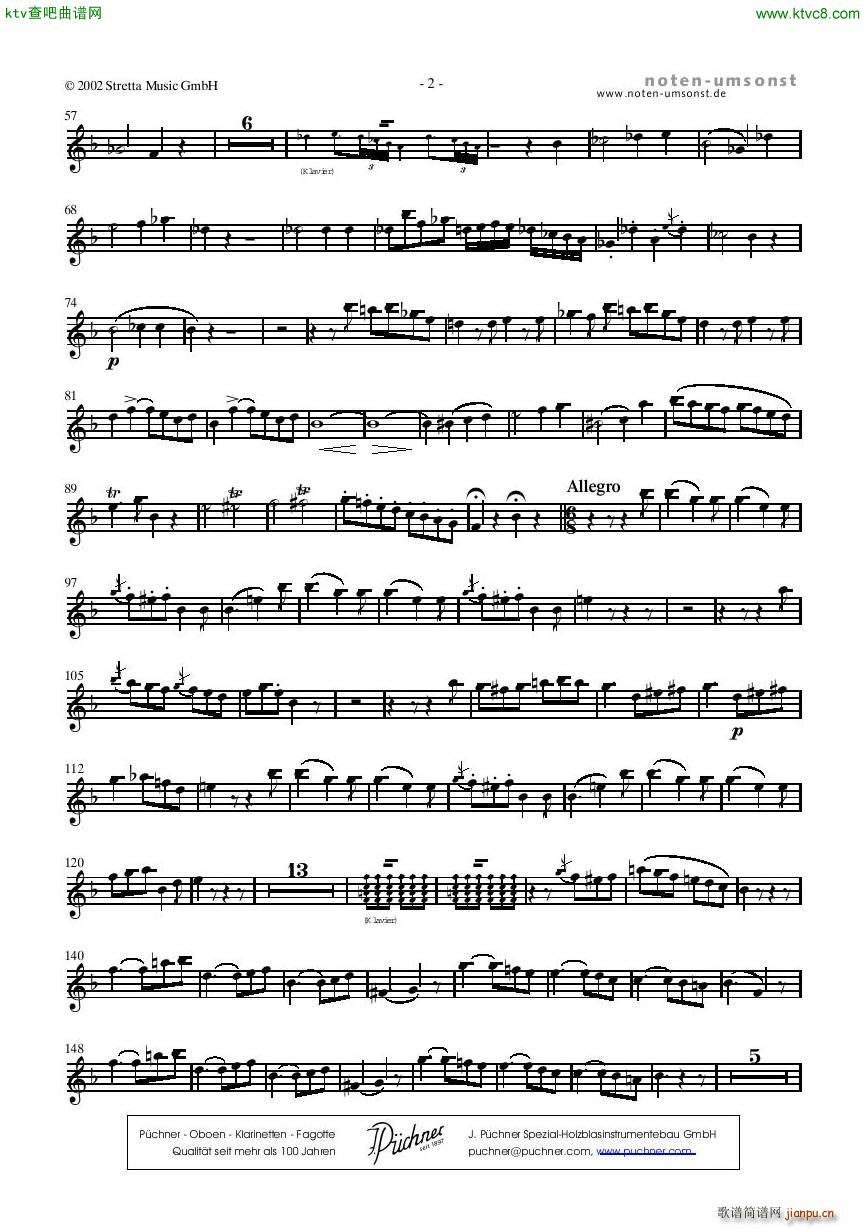 Donizetti Sonate Fdur Flute Piano()13