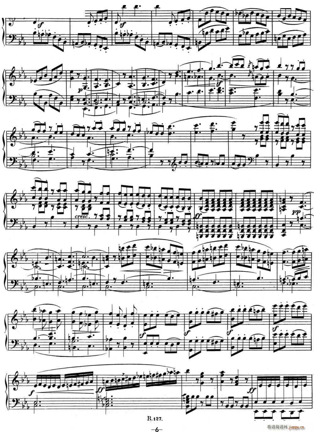 Ҹ04  E Op 7 E flat major()6