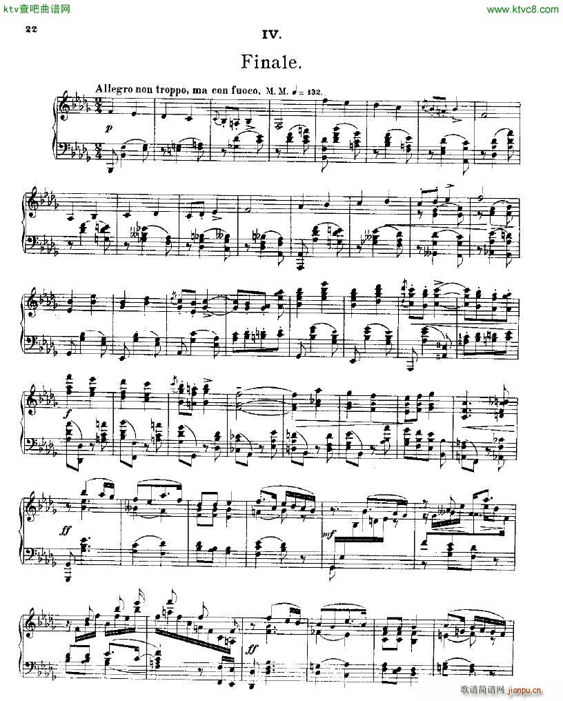 Balakirev Piano Sonata In B Flat Minor()21