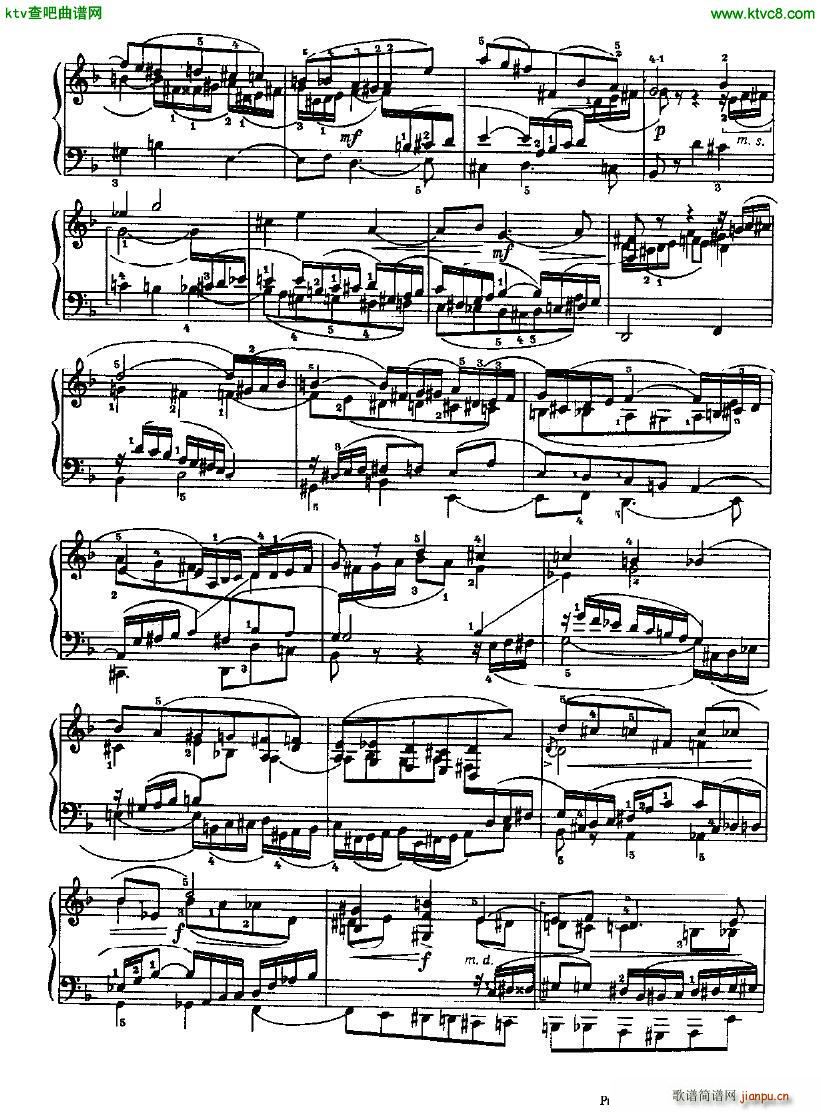 Glazunov Prelude and Fugue in D minor op 62()11