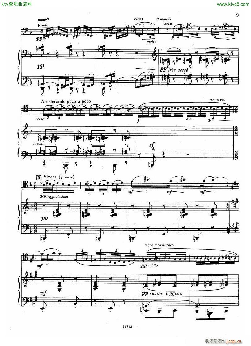 Debussy Sonata for Cello and Piano()8