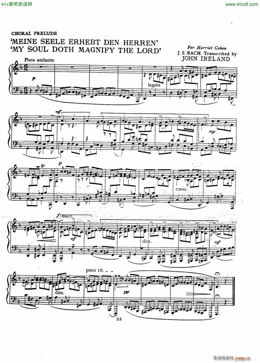 Bach JS A transcription book for Harriet Cohen()25