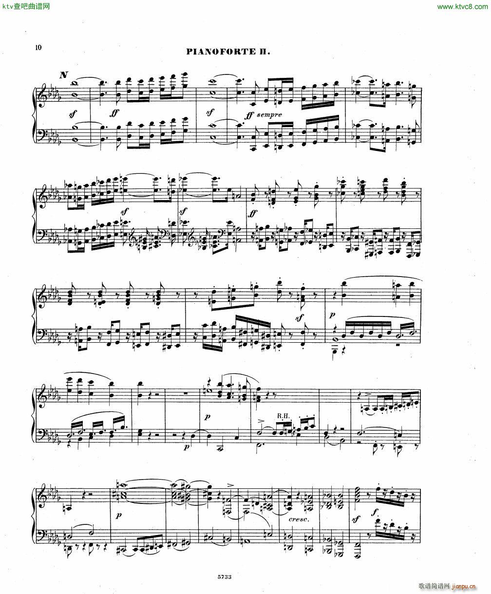 Fuchs Piano concerto Op 27 II()9