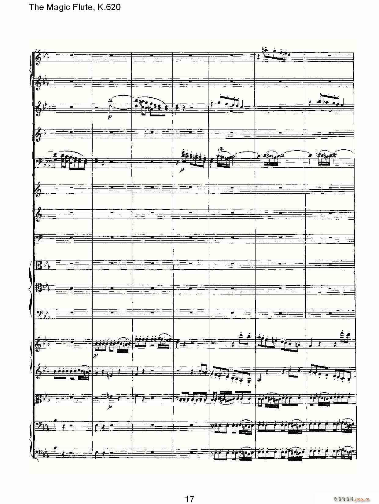 The Magic Flute, K.620(ʮּ)17