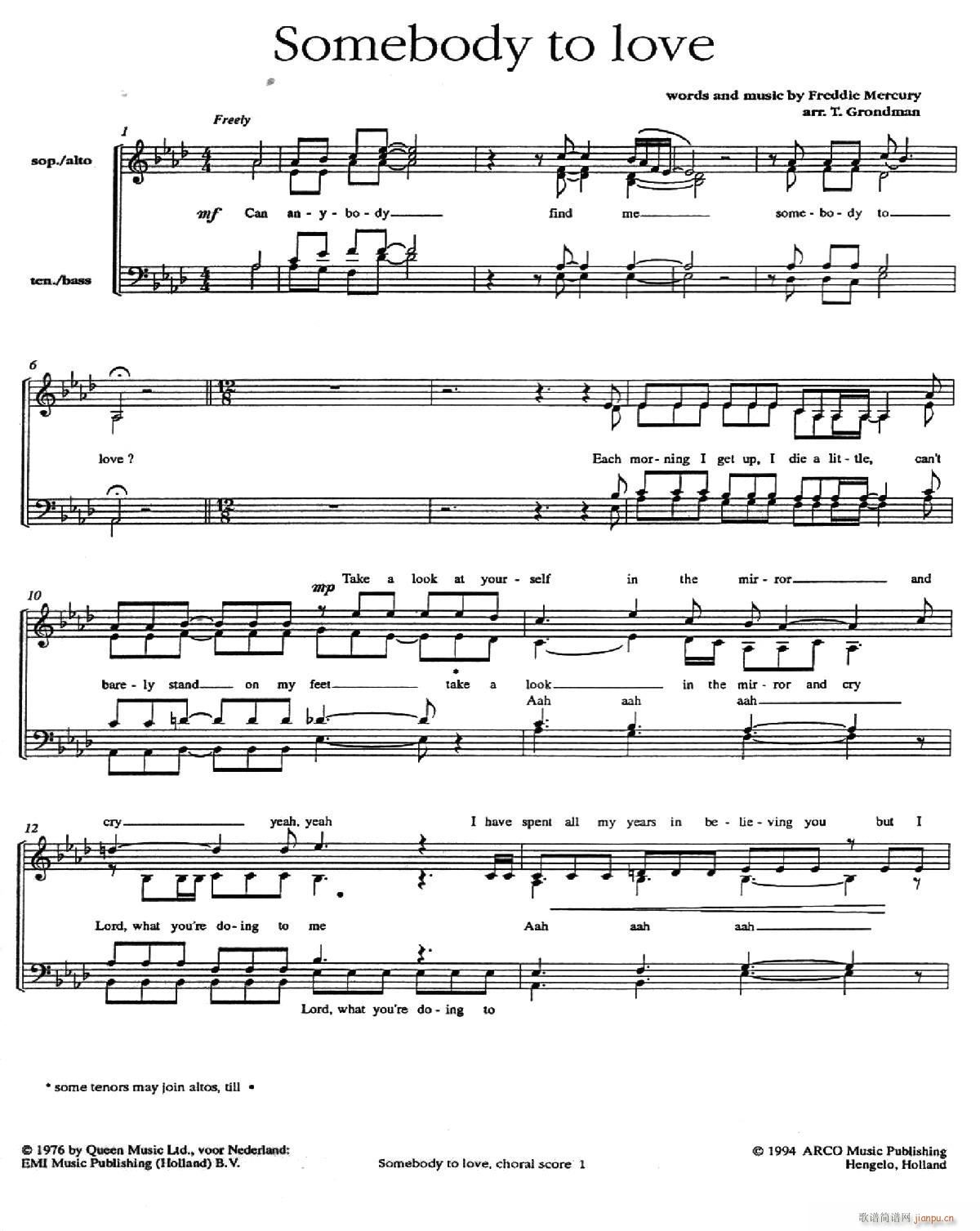 Somebody to love(ʮּ)1