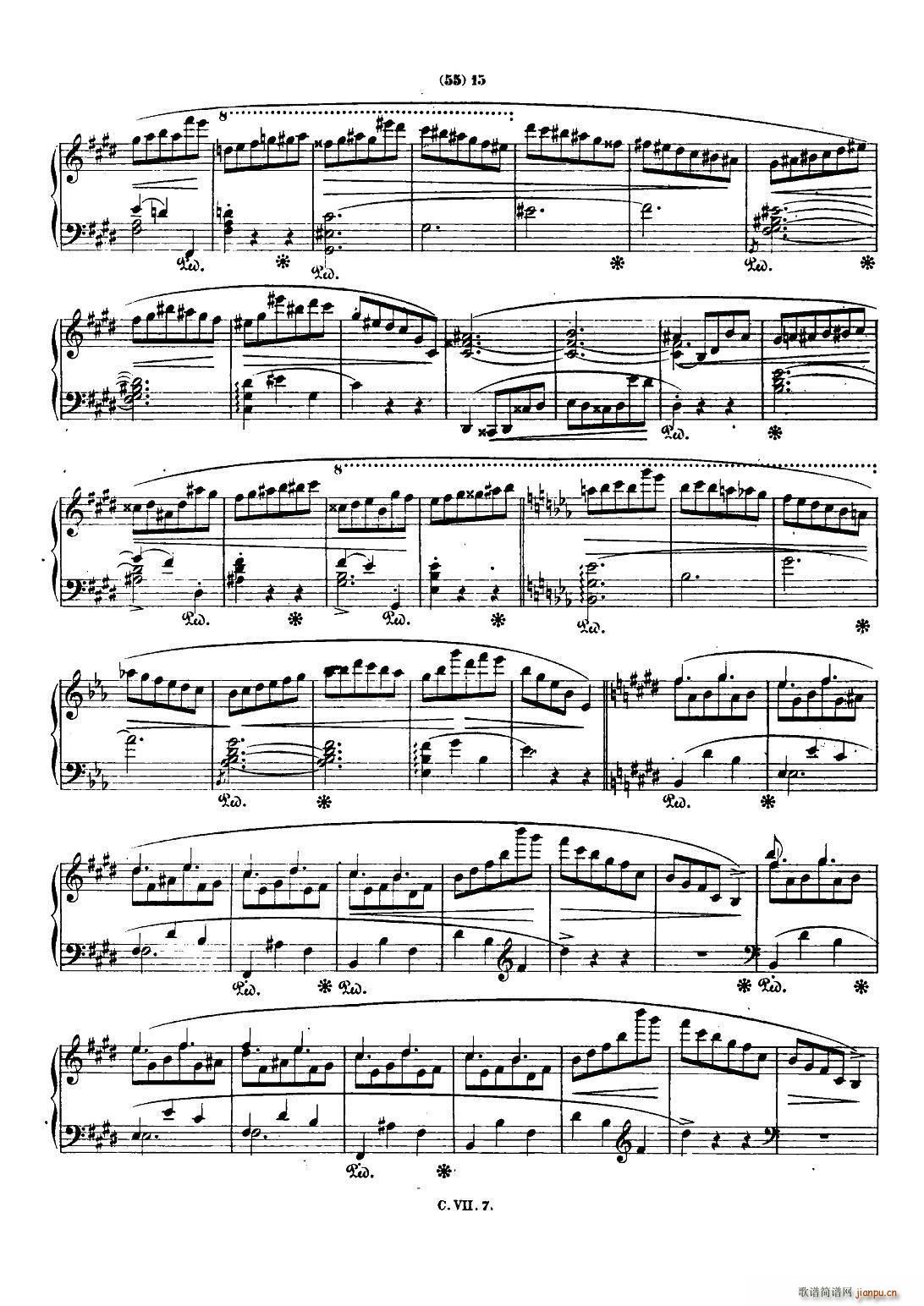 Ф г Chopin Scherzo No 4 E Op 54()14