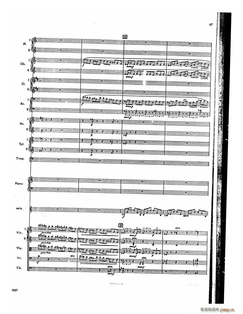 Barber op 14 Violin Concerto Score ()26