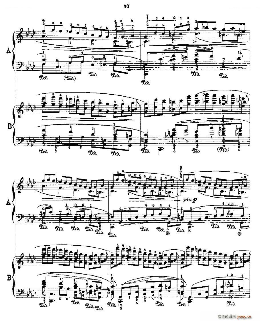 Ф ϰ Fr Chopin Op 25 No2 3()9