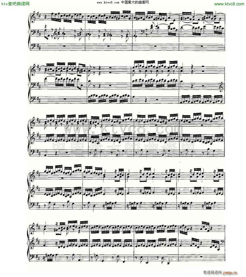 Prelude and Fugue in D Major BWV 532 ܷ(ʮּ)11