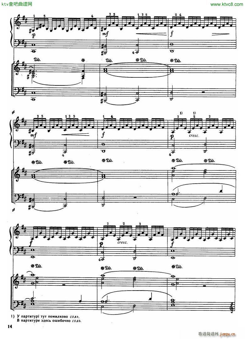 Haydn Piano Concerto in D Major 2pf()12