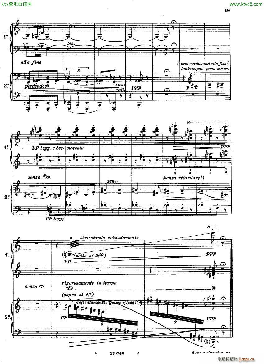Casella Five Easy Pieces Pupazzetti 4 hands 1915()19
