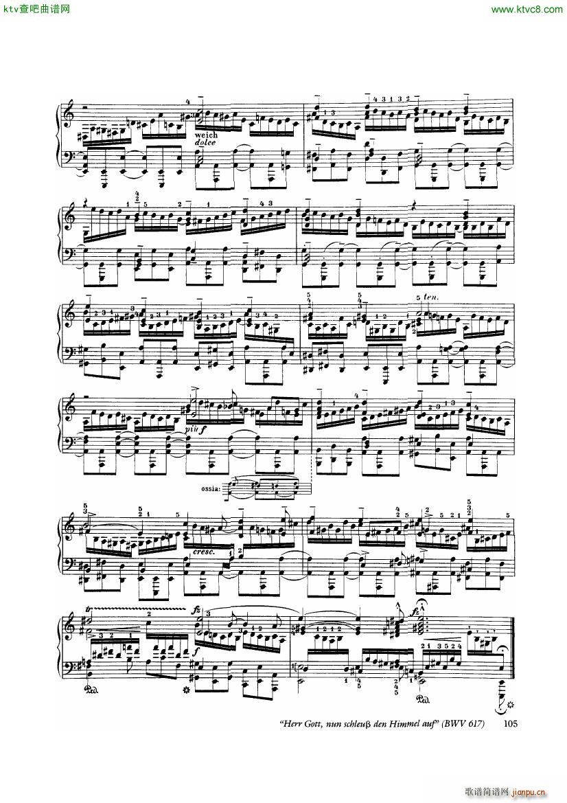 Bach Busoni Ten Chorale Preludes()19