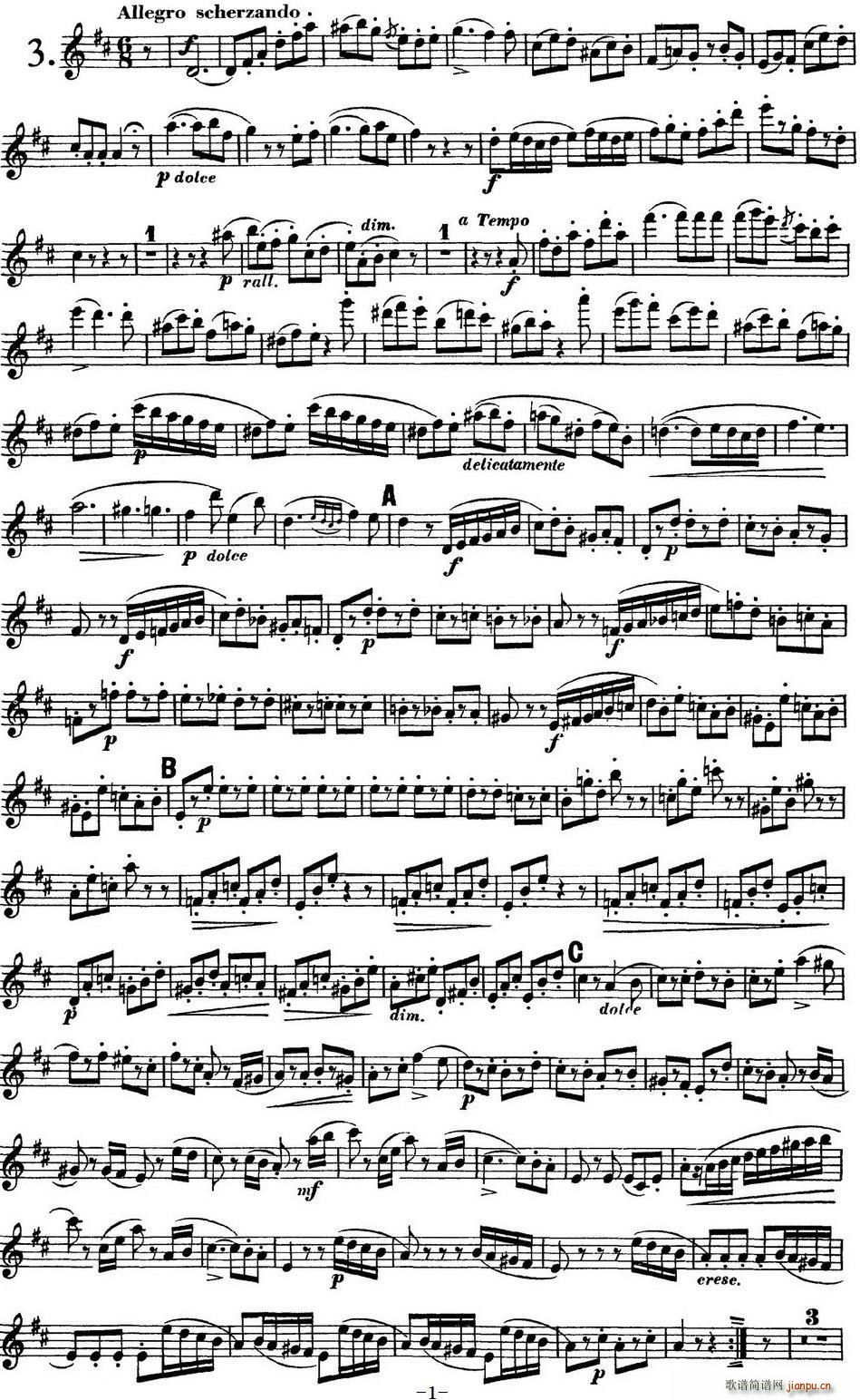 ͳѶϰOp 39 Flute 2 No 3()1