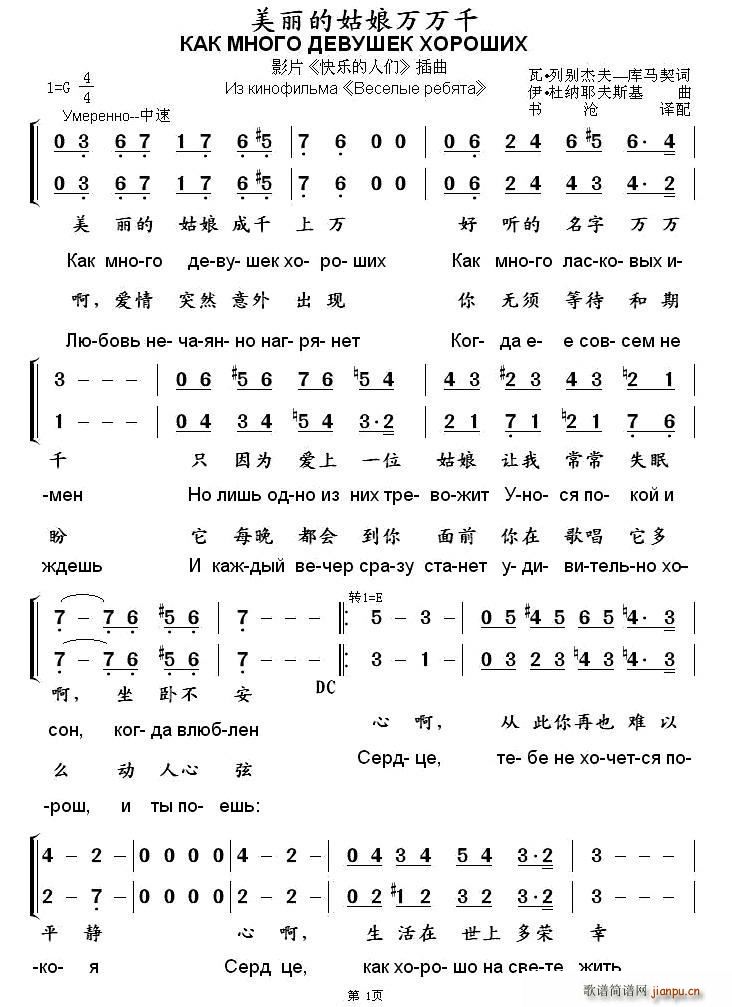 俄语曲谱网_俄语字母表