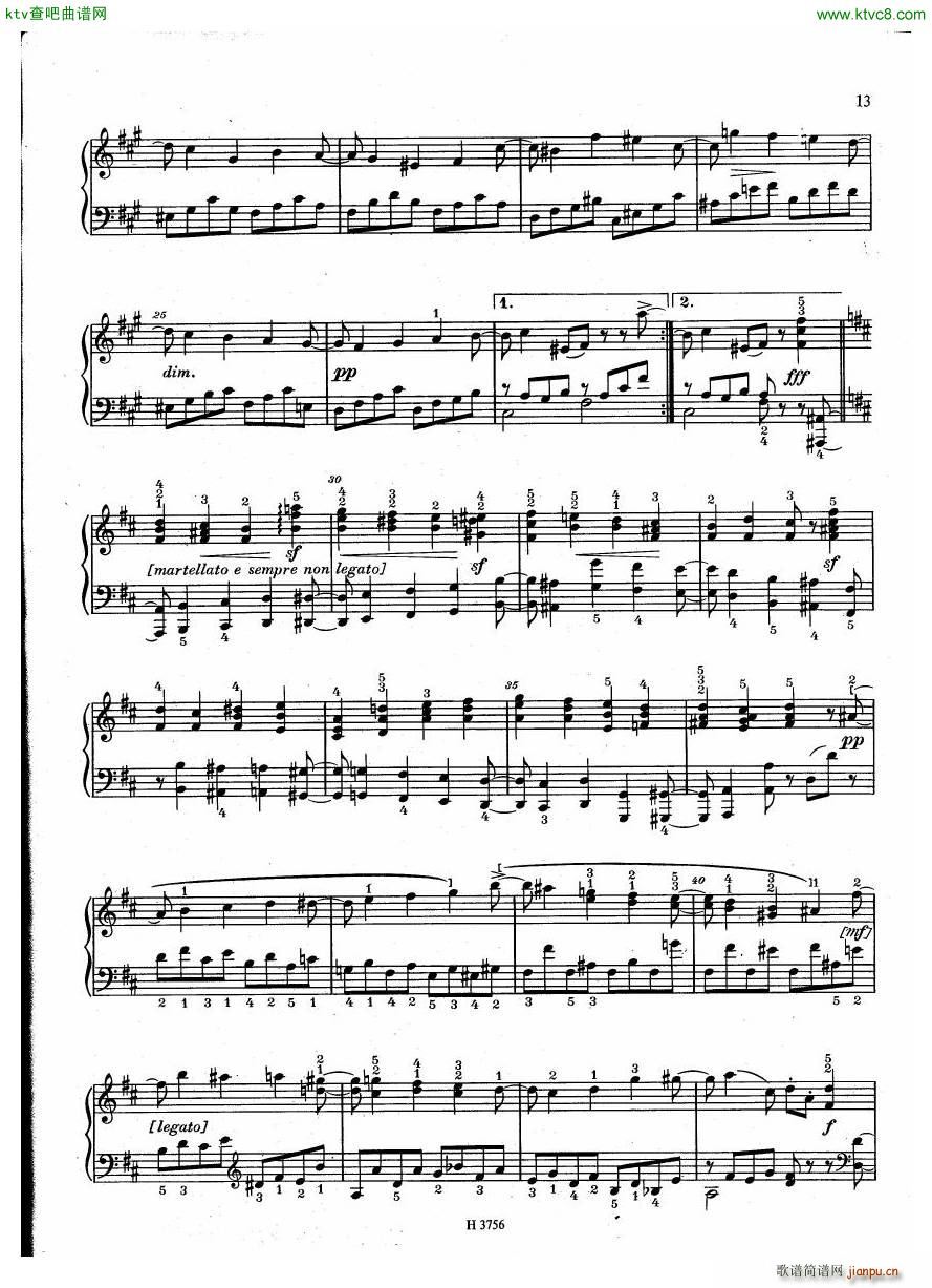 Dussek 61 Sonata Elegie Harmonique()13