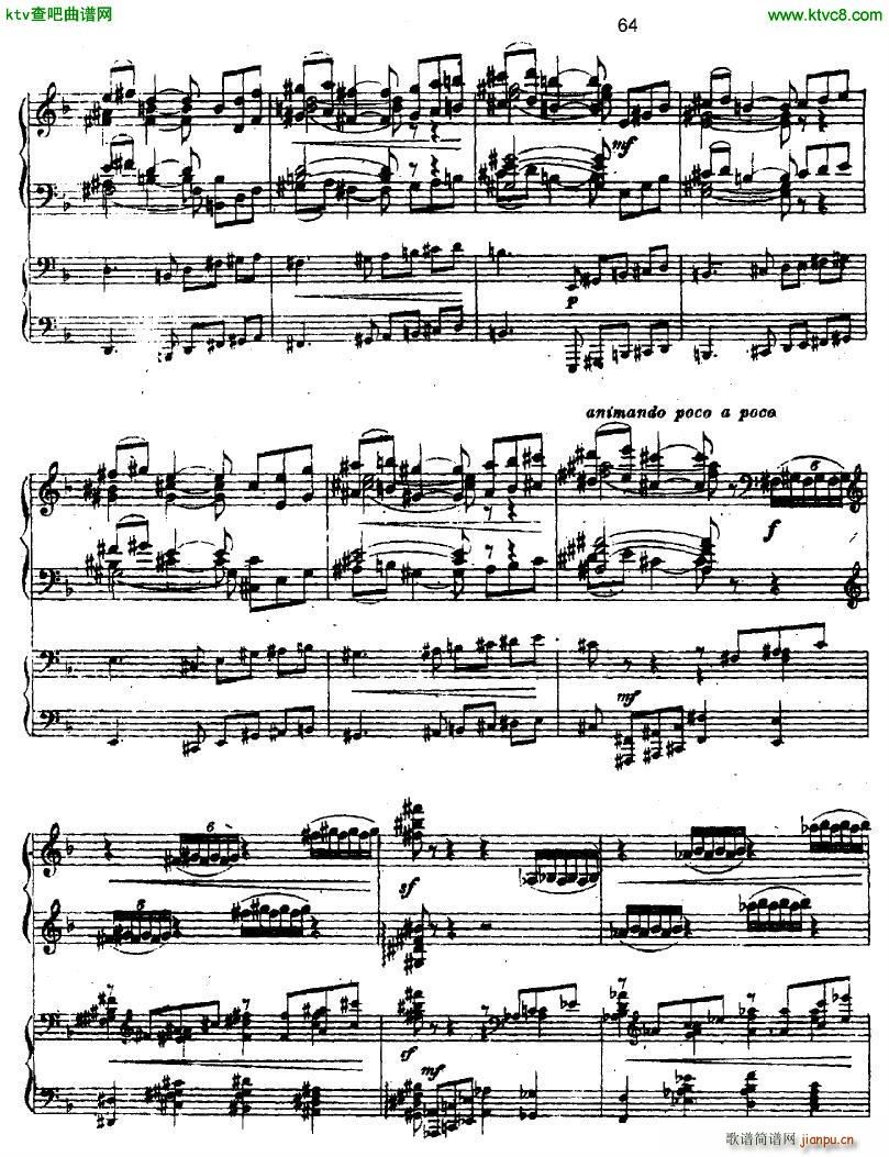 Glazunov Piano Concerto No 1 ()13