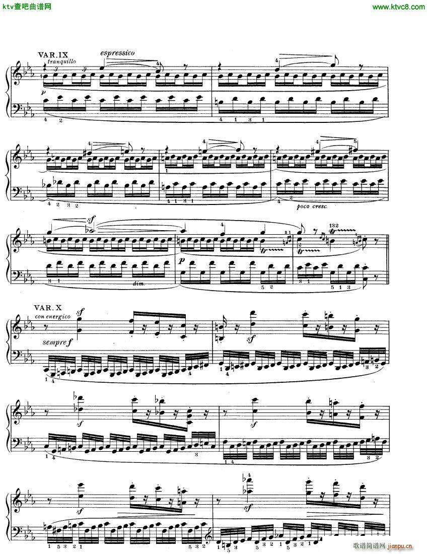 Beethoven WoO 80 32 Variations in C Minor()5
