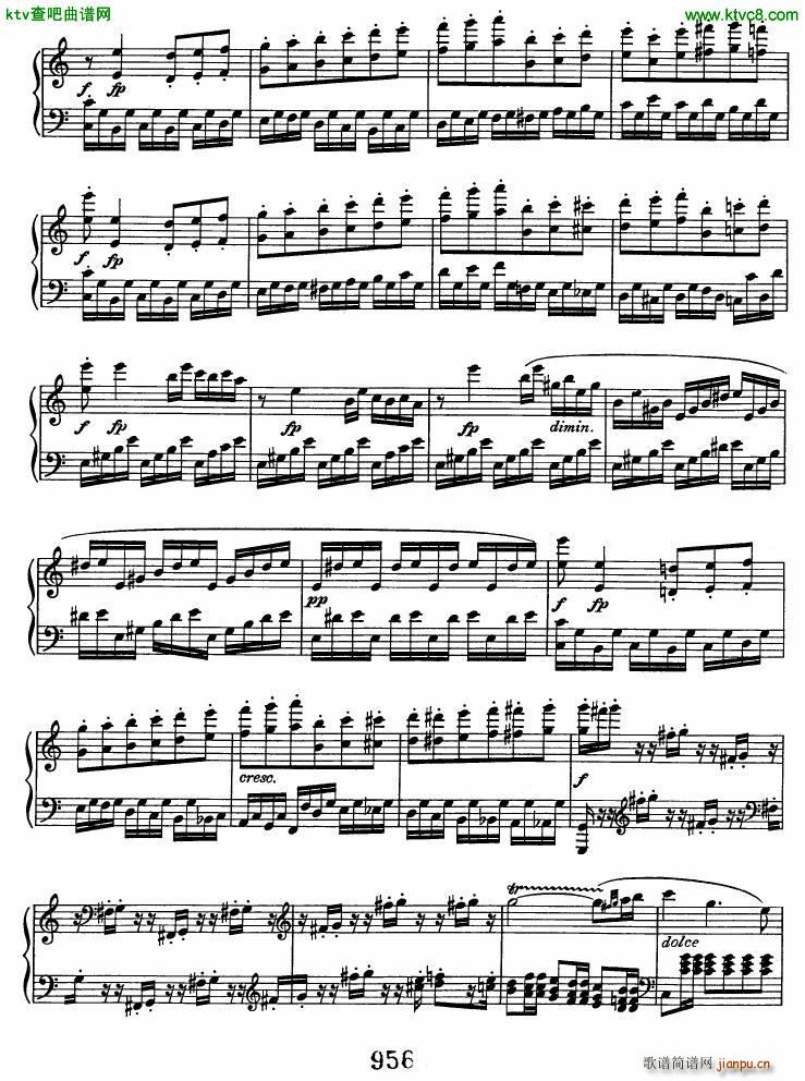Beethoven op 89 Polonaise in C()3