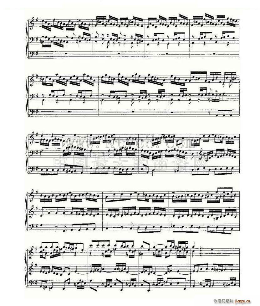 Prelude and Fugue in G Major BWV 541 ܷ(ʮּ)7