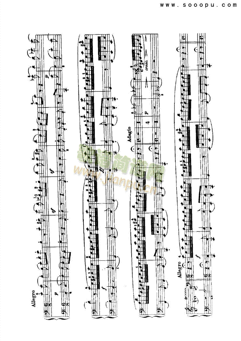 变奏曲―四手联弹键盘类钢琴(其他乐谱)11