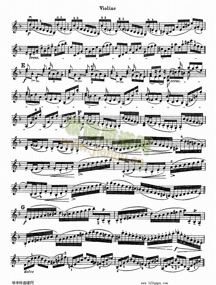巴赫小提琴变奏曲2(其他乐谱)7
