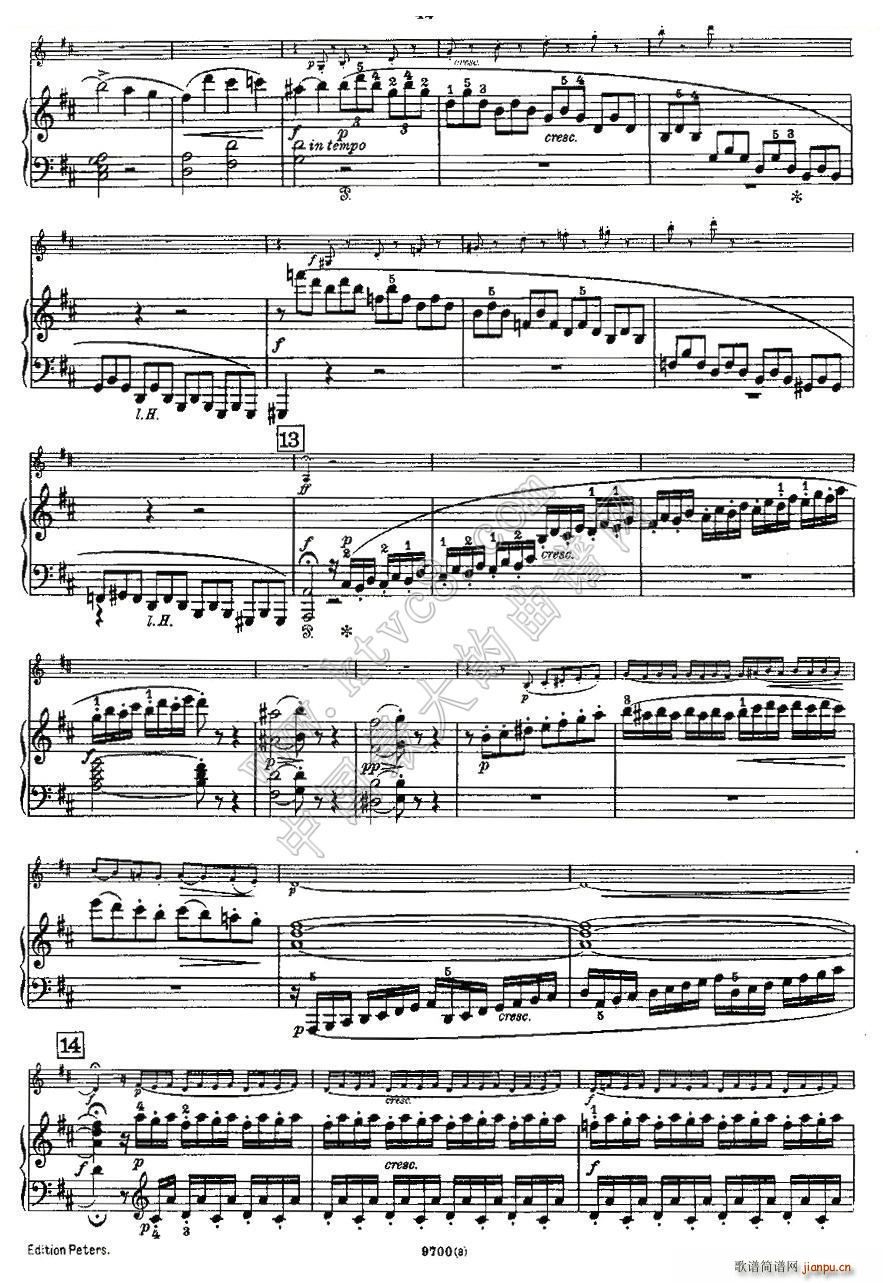 Mozart Violin Sonata No 3 KV 306 С(С)21