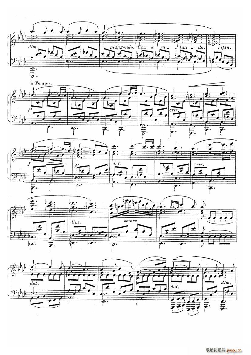 Czerny Chanson sans Paroles Op 795 No 1()3