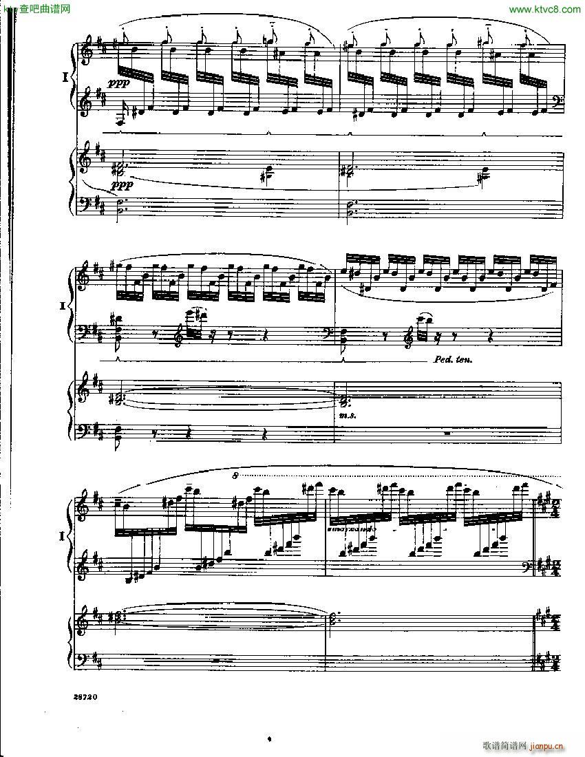 Franck Les Djinns 2 Piano Reduction()32