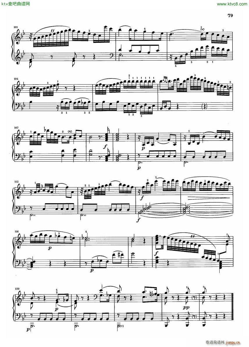 Haydn hob xvi 49sc Sonata59()12