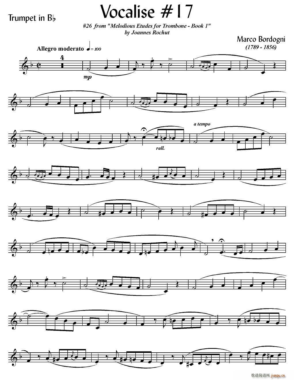 Bordogni Vocalise 17 С ͭ(ʮּ)1