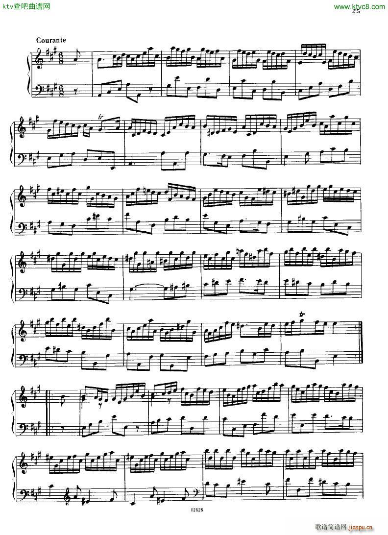 H ndel 1 Suiten for Piano Book 2()26