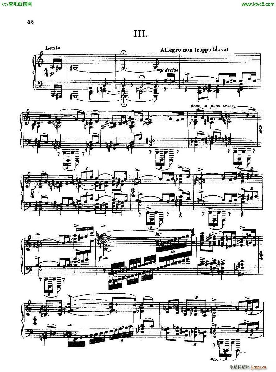 Bridge H160 Piano Sonata 1923 4()32