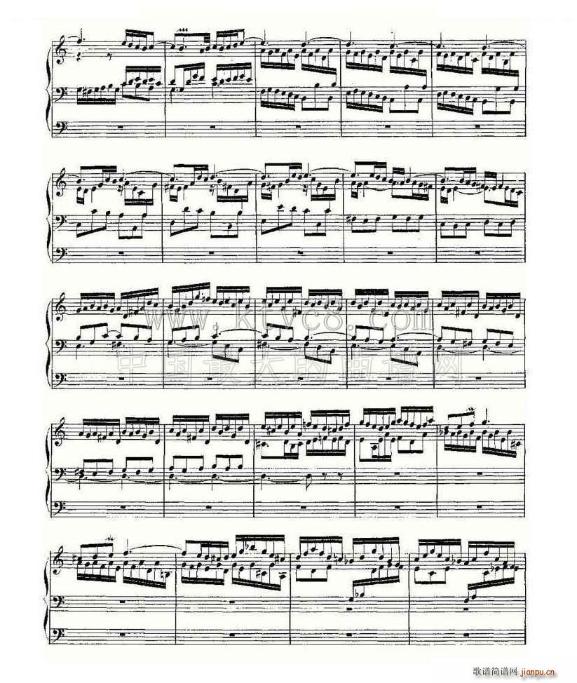 Prelude and Fugue in A Minor BWV 543 ܷ(ʮּ)7