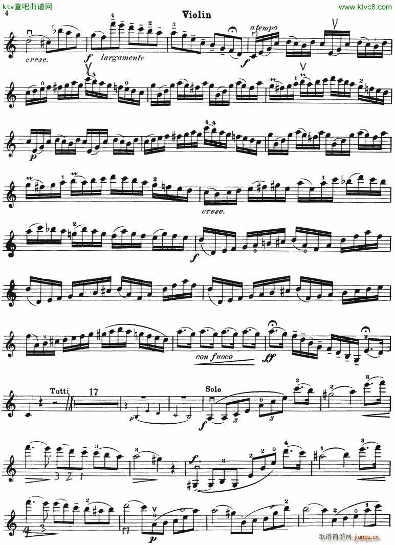 Accolay Jean Baptiste Violin Concerto vl part()5