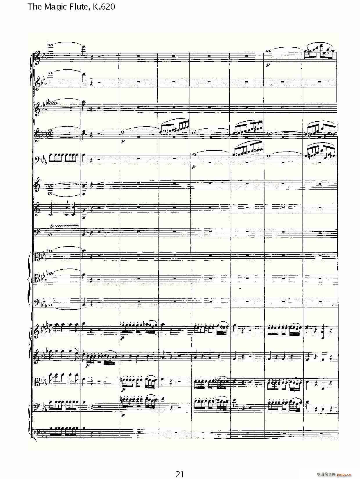 The Magic Flute, K.620(ʮּ)21