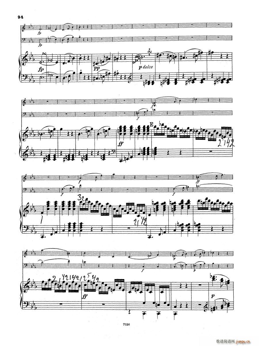 Beethoven op 1 no 3 Piano Trio()6