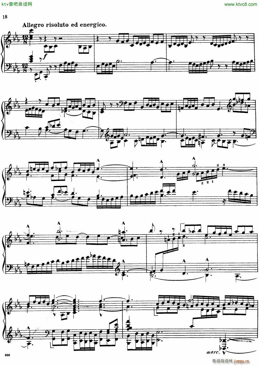 Bach JS BWV 552 Prelude and Fugue in Eb arr Busoni()18