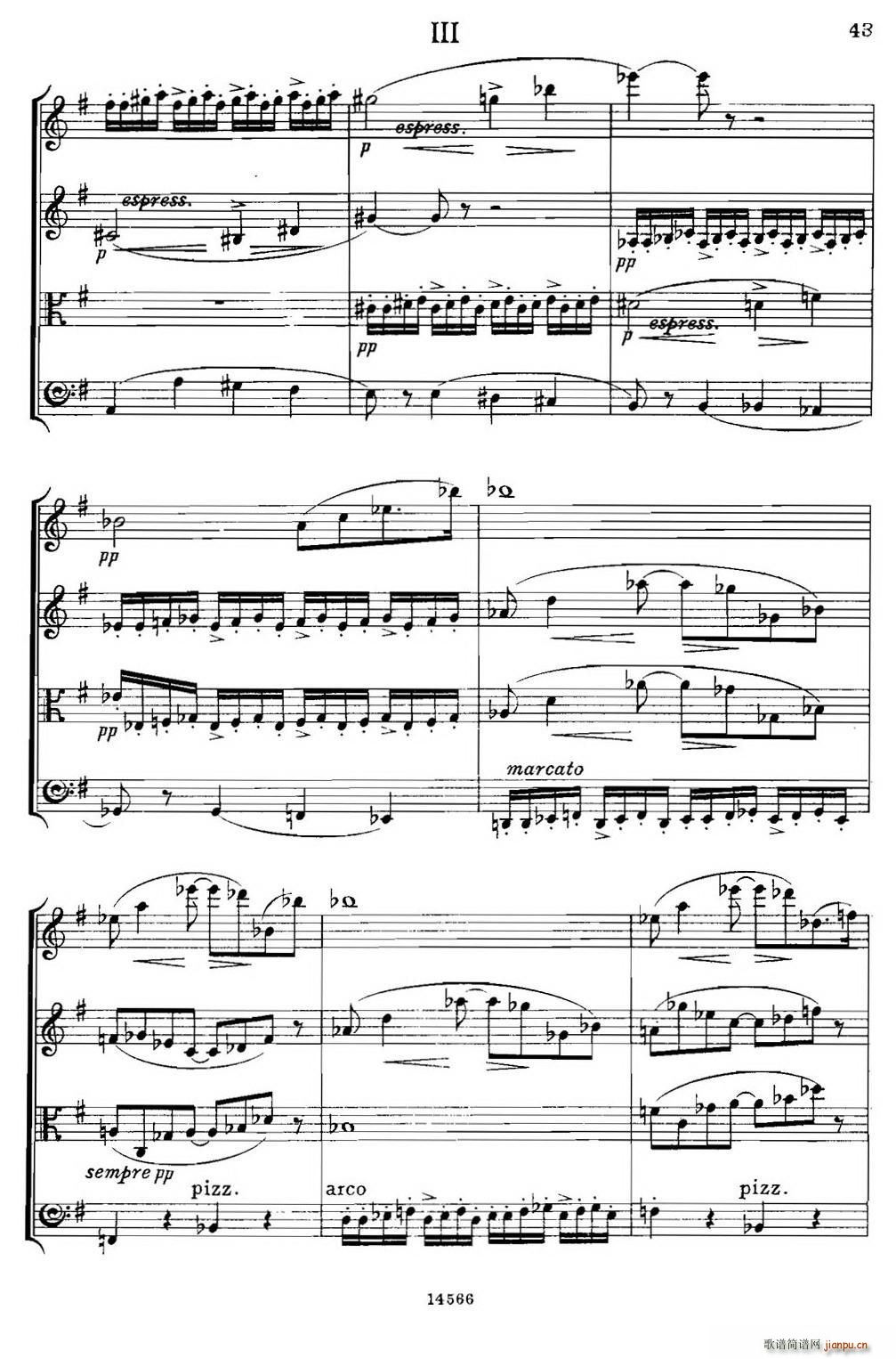 QUARTET Op 83  ()10