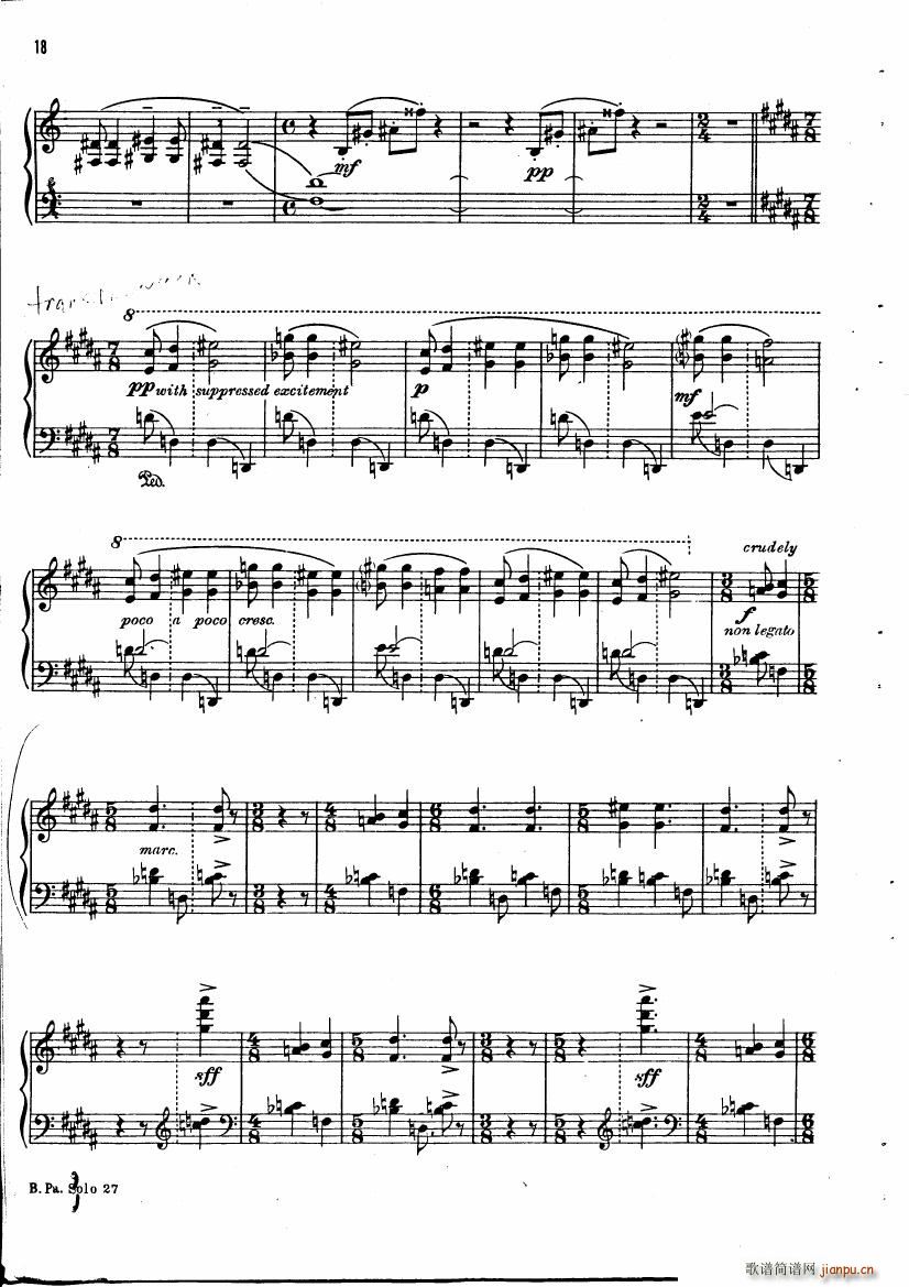Copland Piano Sonata()19
