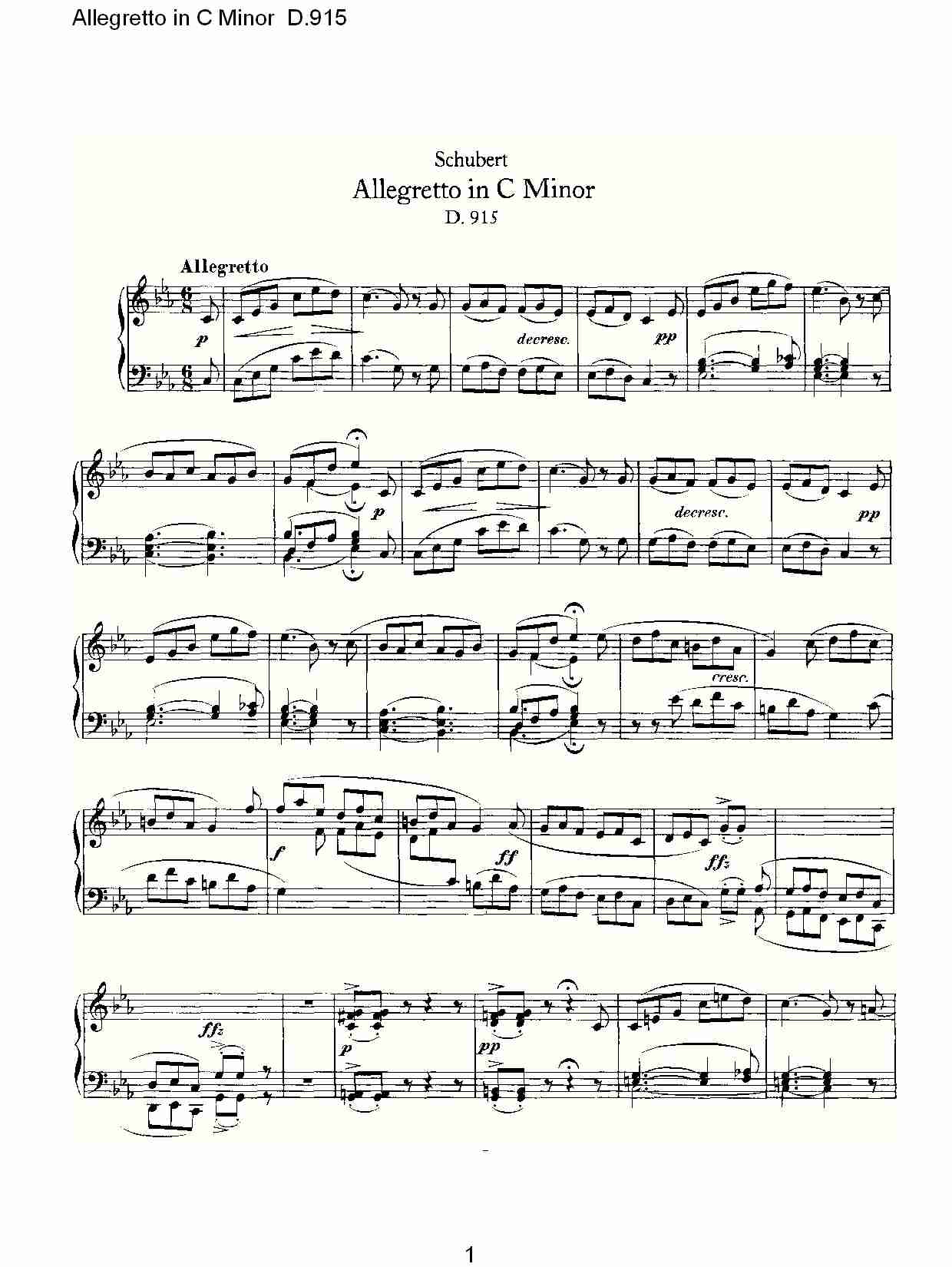 Allegretto()1