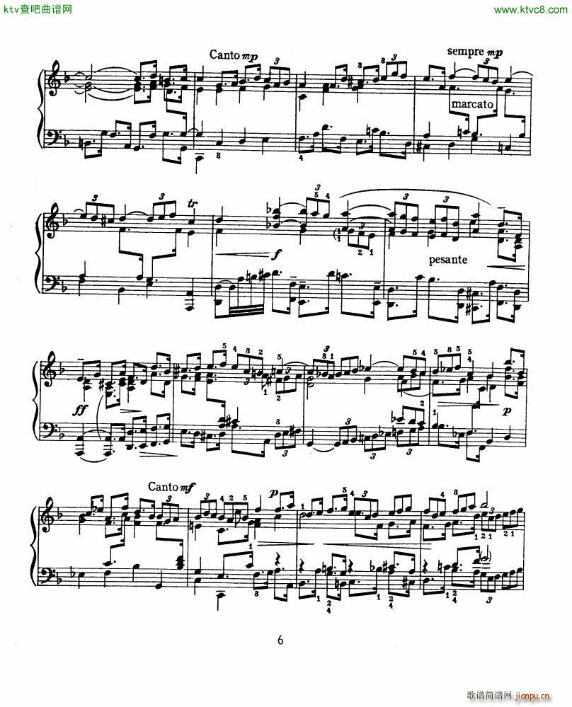 Bach JS BWV 155 Be Contented O My Soul arr Cohen()6