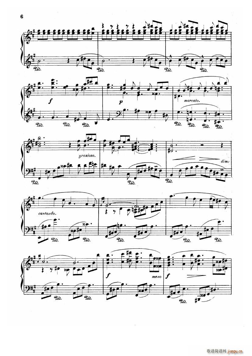 Albeniz op 72 Piano Sonata no 4()6