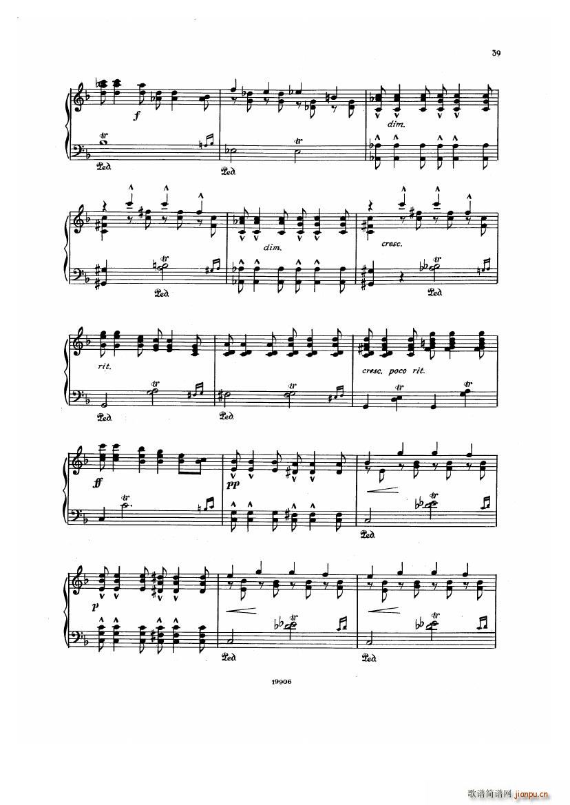 Albeniz op 65 Etudes no 1 7()39
