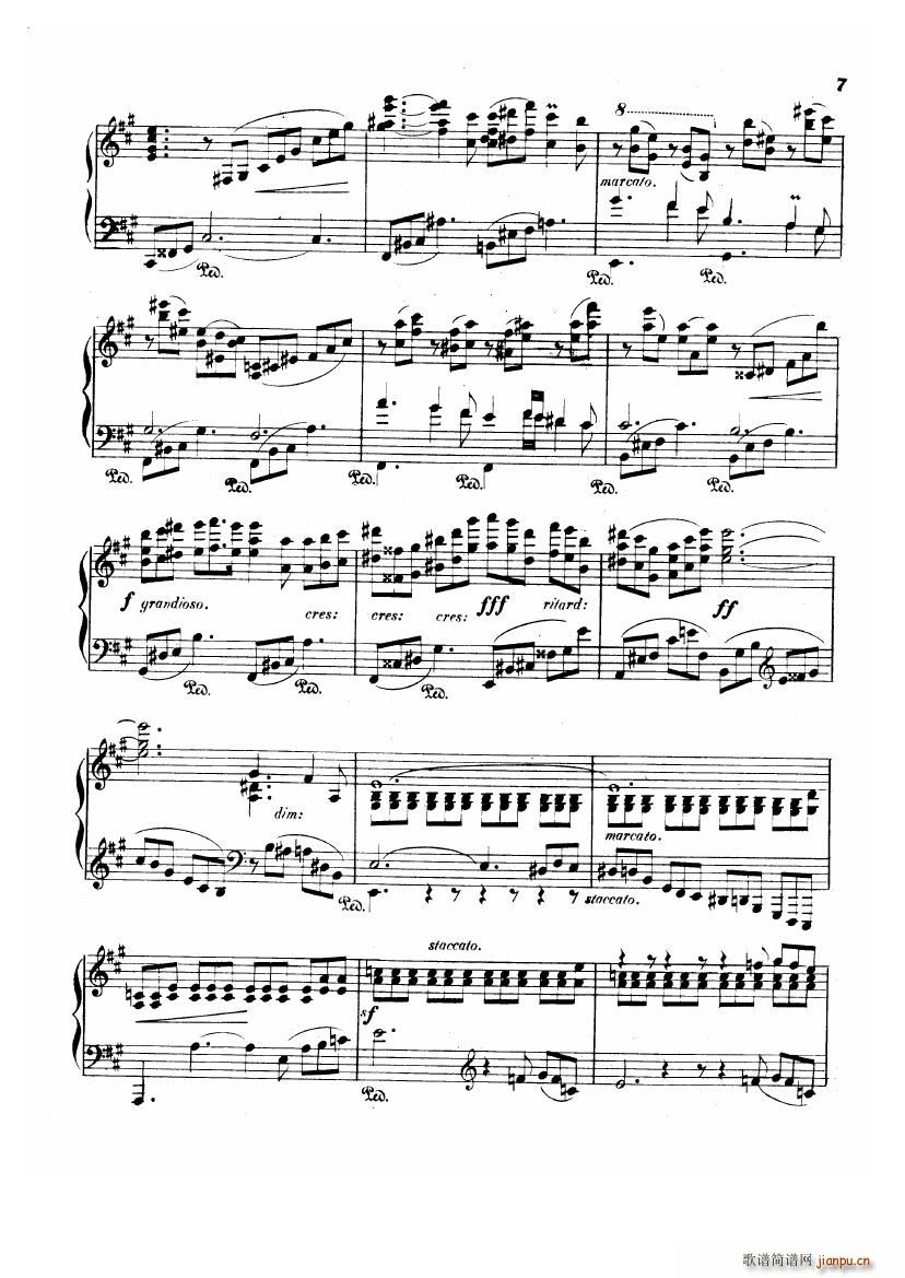 Albeniz op 72 Piano Sonata no 4()7