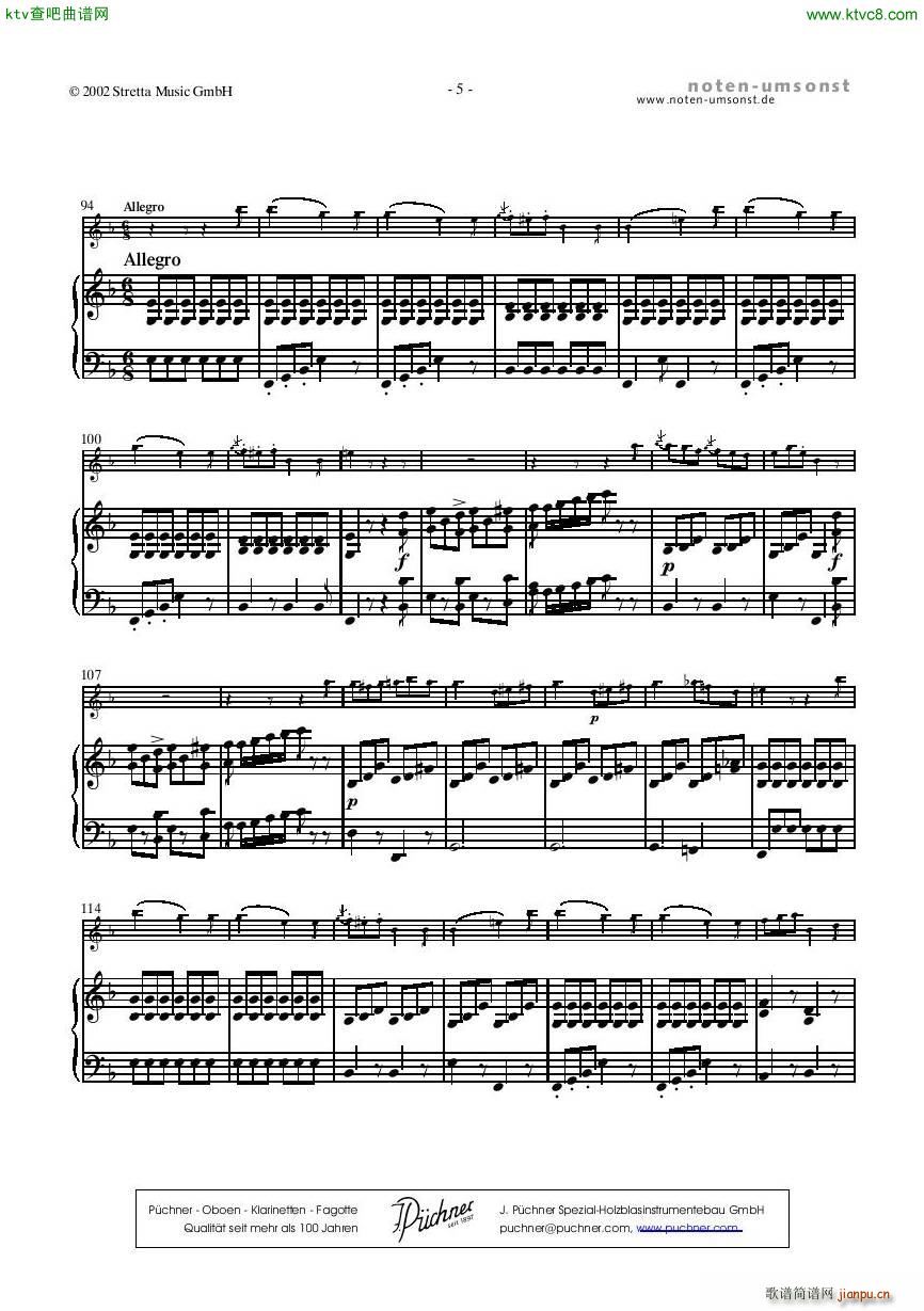 Donizetti Sonate Fdur Flute Piano()11